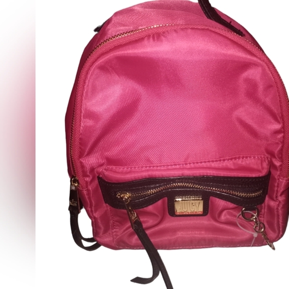Juicy By Juicy couture crowd pleaser pink and black backpack - Picture 4 of 8